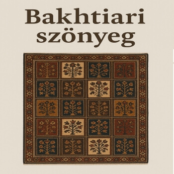 Bakhtiari perzsa szőnyeg története és eredete