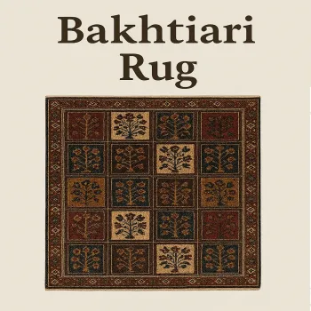 The history and origin of Bakhtiari Persian rugs
