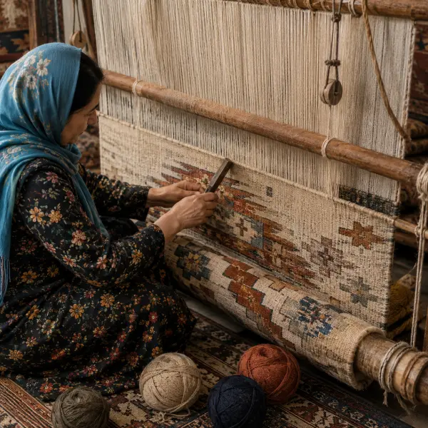 Miért értékesebb egy kézzel szőtt Chobi Kilim, mint egy tömeggyártott szőnyeg?